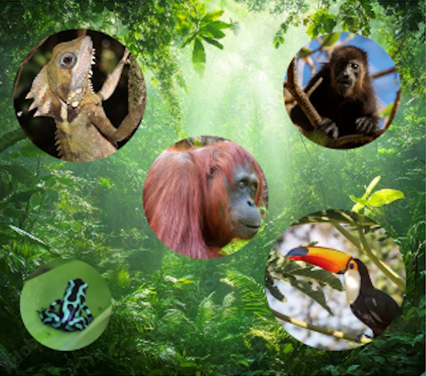 熱帯林のいきもの